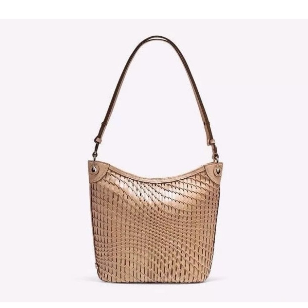 🎉HP✨SOLD✨Cole Haan NWT Genevieve Woven LeatherBag - Picture 8 of 8